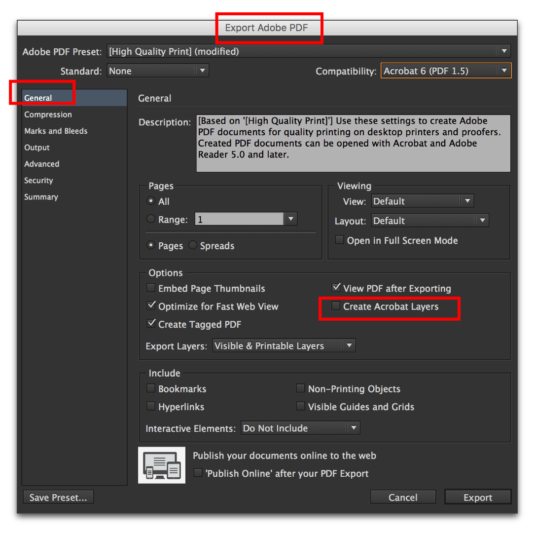Solved Export a flattened PDF (without layers) from InDes... Adobe